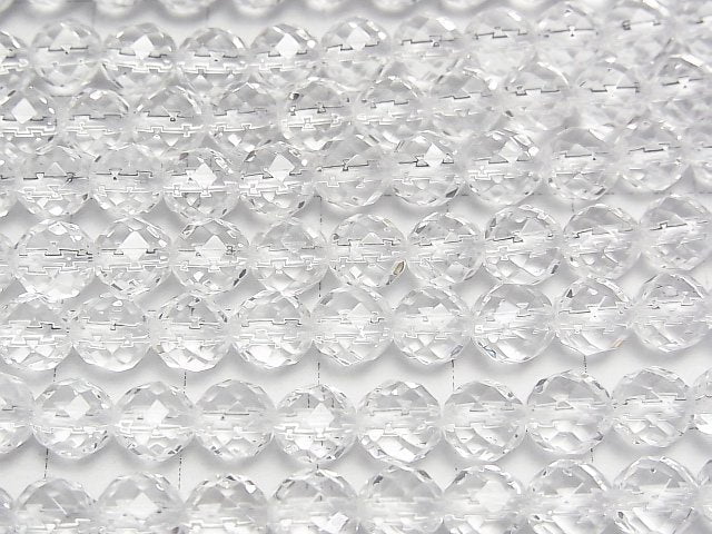 [Video] Crystal AAA 64Faceted Round 6mm 1strand beads (aprx.15inch/36cm)