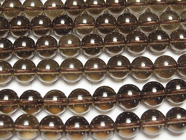 [Video]Smoky Quartz AAA Round 8mm 1/4 or 1strand beads (aprx.15inch/37cm)