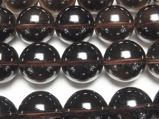 Smoky Quartz AAA Round 16mm 1/4 or 1strand beads (aprx.15inch/36cm)