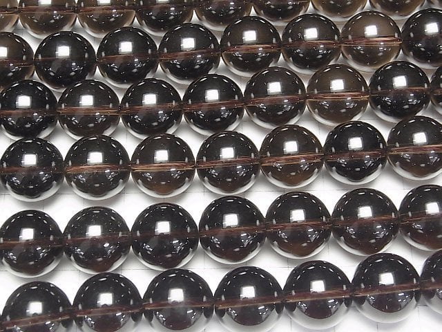 Smoky Quartz AAA Round 16mm 1/4 or 1strand beads (aprx.15inch/36cm)