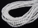 [Video] Cracked Crystal 128Faceted Round 6mm 1strand beads (aprx.15inch / 38cm)