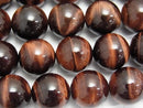 Red Tiger's Eye AAA Round 16mm 1/4 or 1strand beads (aprx.15inch/37cm)