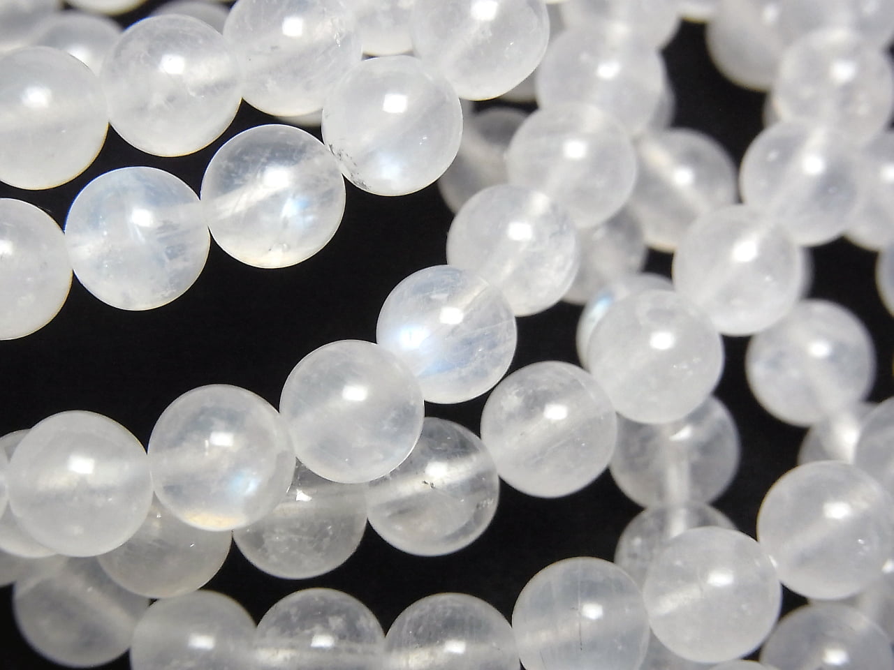 Royal Blue Moonstone AA+ Round 7mm Bracelet