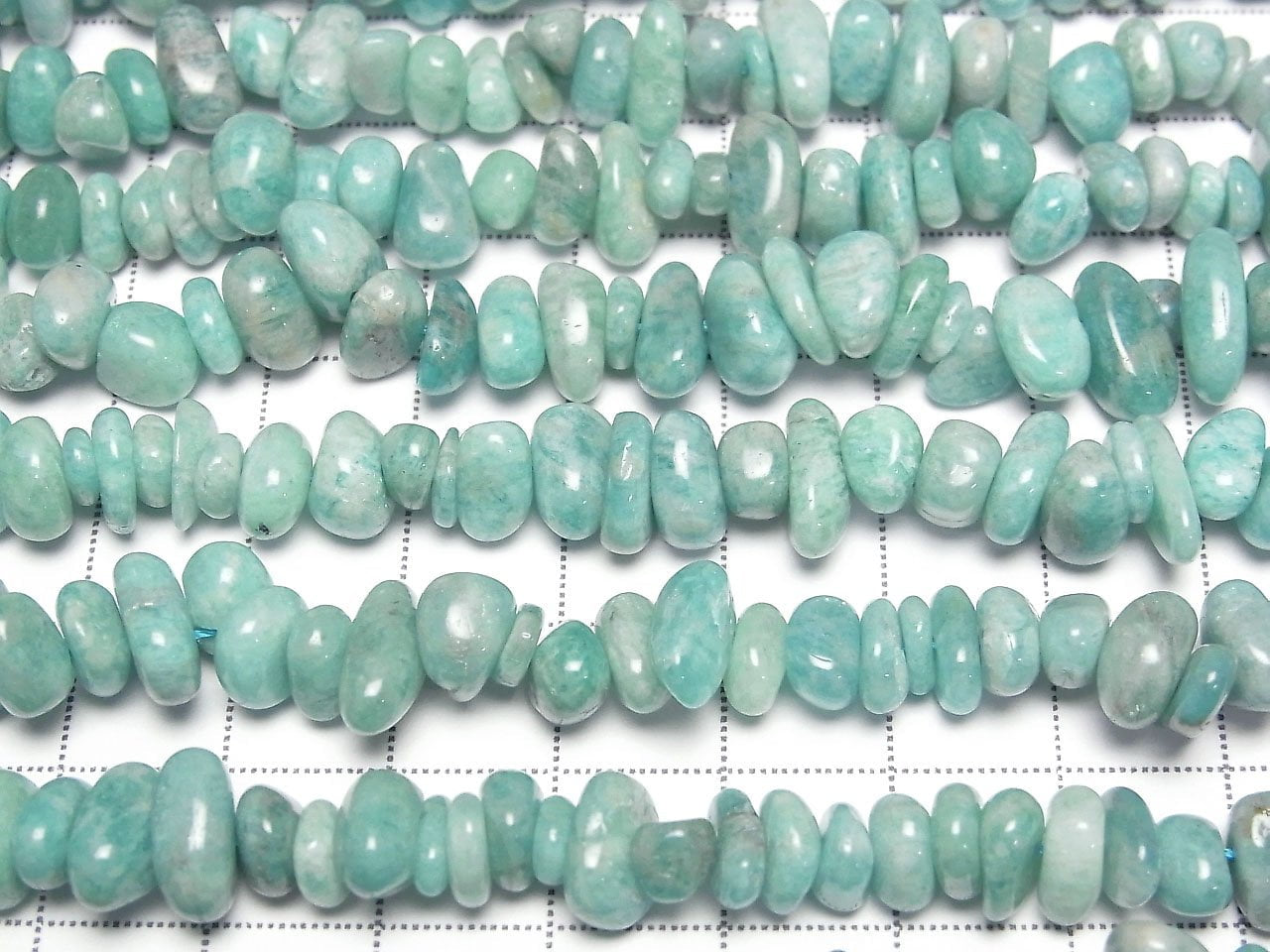 Africa Amazonite AA Chips (Small Nugget ) 1strand beads (aprx.15inch/38cm)