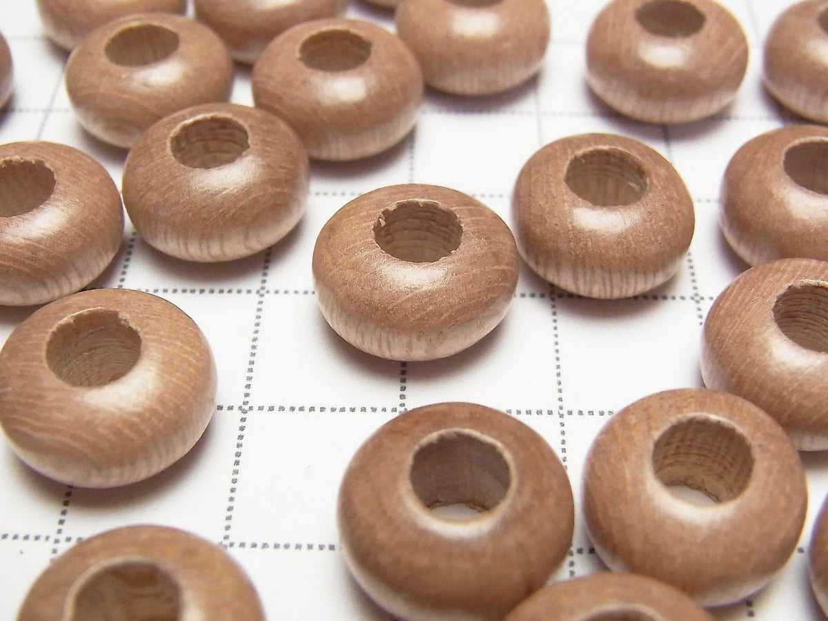 Rondelle en palissandre 14 mm [trou 5 mm] 10 pcs 3,19 $ !