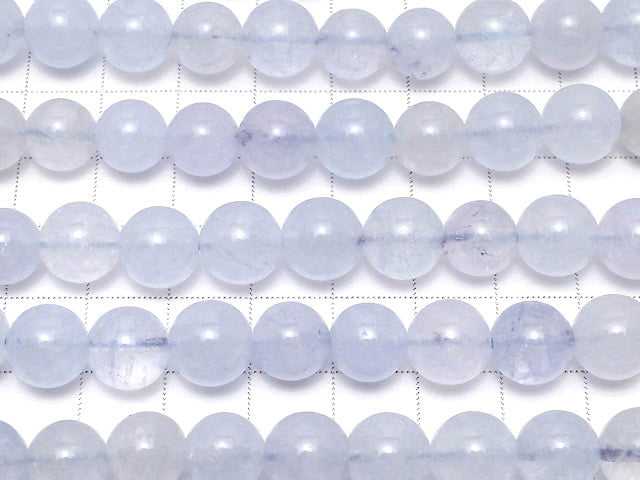Blue color Jade Round 10mm 1strand beads (aprx.15inch/36cm)
