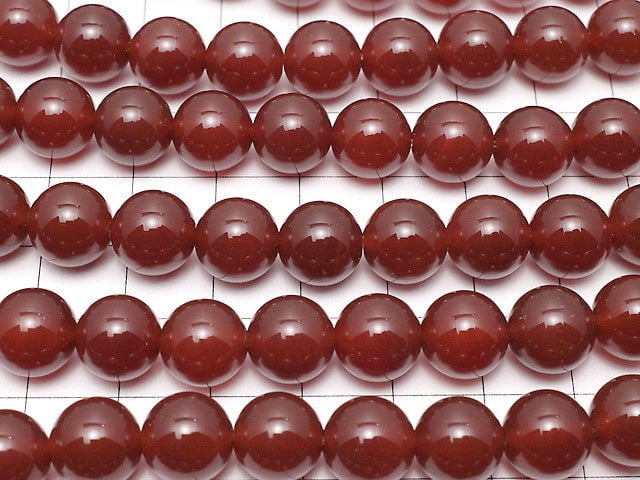 Red Agate AAA Round 10mm 1strand beads (aprx.15inch / 35cm)