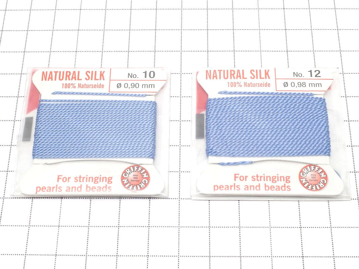 Griffin Cord (Silk Bead Cord Thread) [0.75mm-1.05mm] Blue 1pc