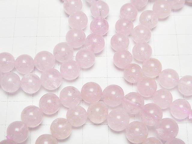 [Video] Morganite AAA Round 8mm 1strand (Bracelet)