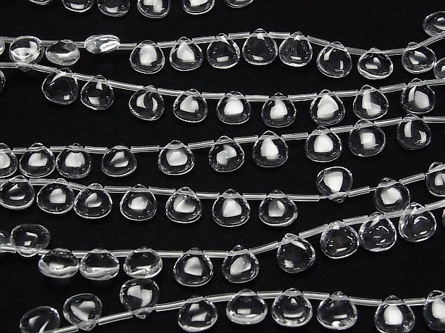 [Video] Crystal AAA Chestnut Shape (Smooth) 8 x 8 x 5 mm half or 1 strand beads (aprx.15 inch / 38 cm)