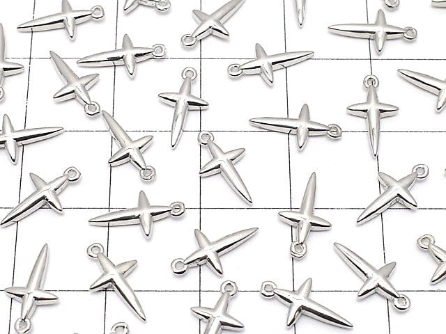 Metal Parts 11x6mm Cross Silver color 2pcs $1.79!