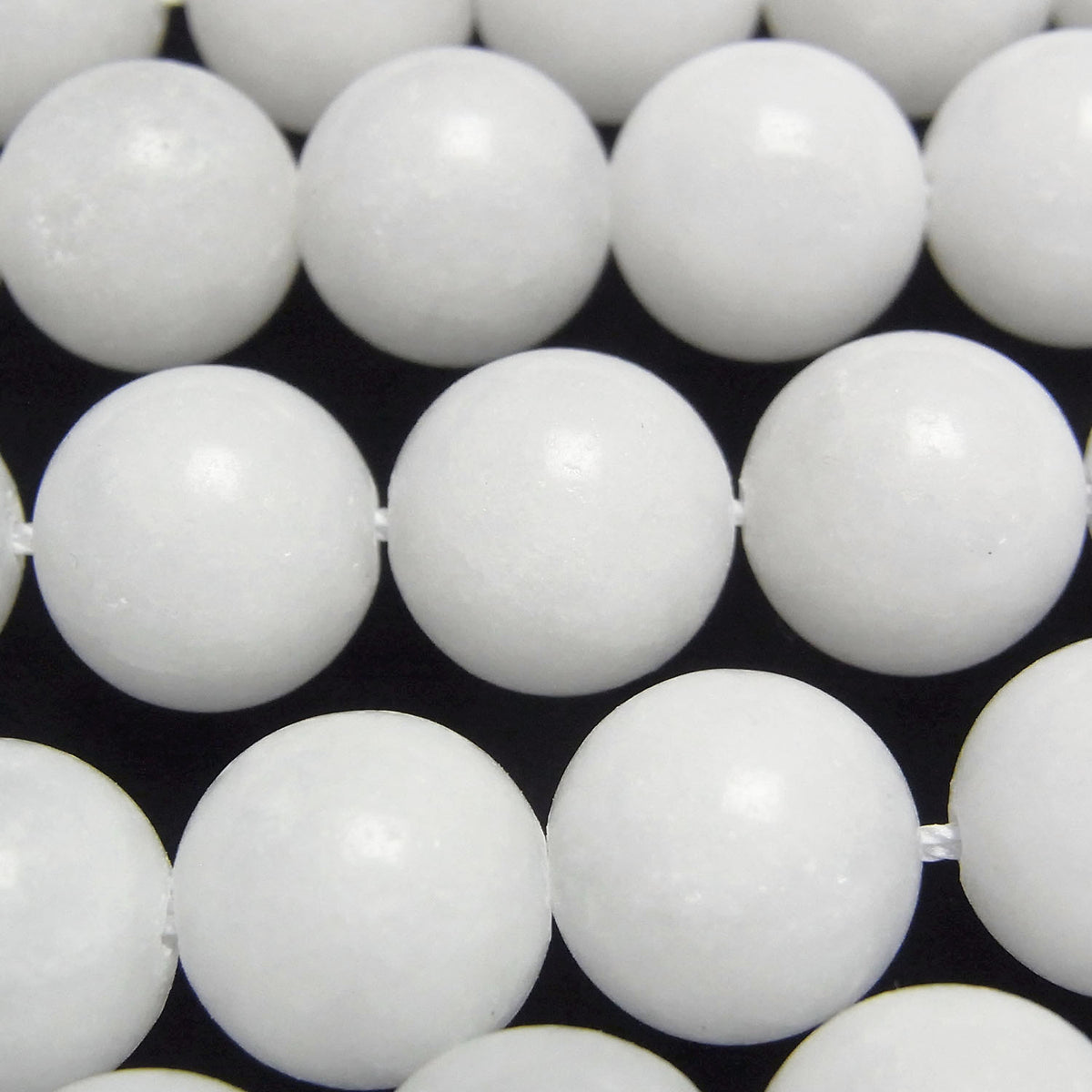 重晶石圓珠 12mm 半串或 1 串 (約 15 英吋/37 公分)