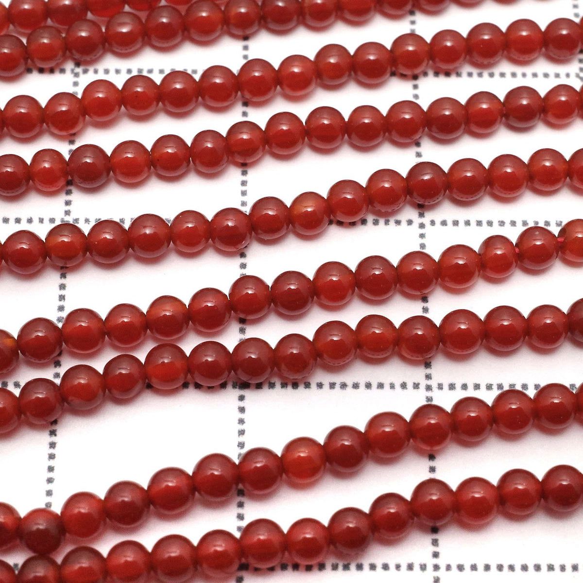 Red Agate Round 2mm 1strand beads (aprx.15inch / 37cm)