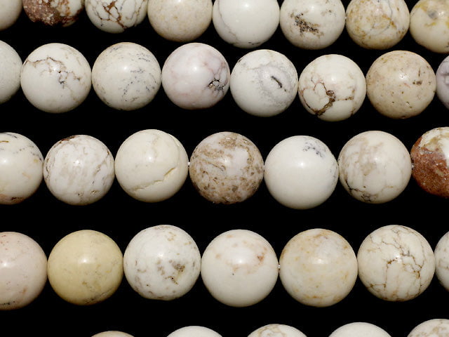 Magnesite  Round 14mm 1strand beads (aprx.15inch/36cm)
