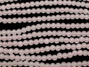 Pink Color Jade (Clear Type) Round 4mm 1strand beads (aprx.15inch / 37cm)