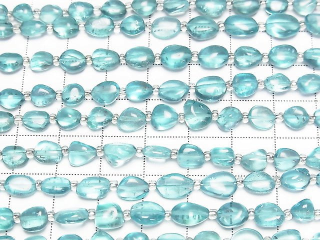 [Video]High Quality Apatite AAA Nugget 1strand beads (aprx.7inch/18cm)