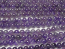 [Video]Amethyst AA Round 6mm 1strand beads (aprx.15inch/36cm)