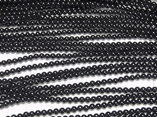 [Video] Onyx  Round 3mm 1strand beads (aprx.15inch/37cm)