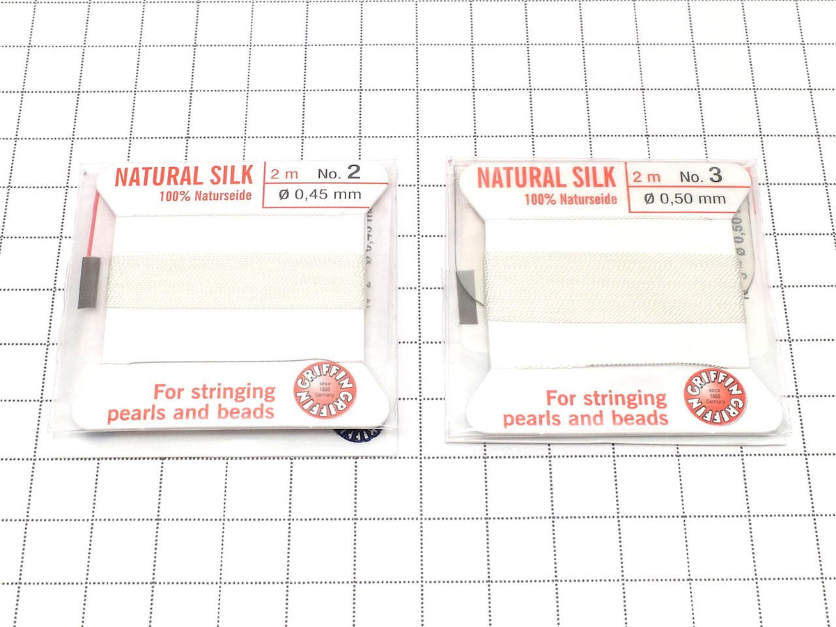 Griffin 線 (真絲串珠線) [0.30mm-0.70mm] 白色 1入