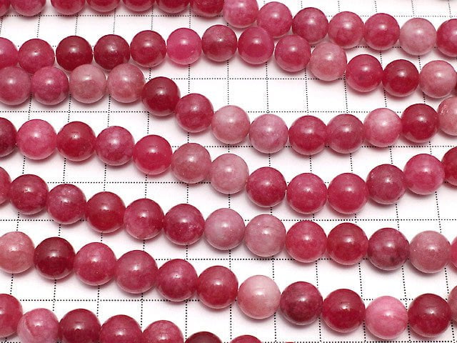 Red Jade Round 10mm 1strand beads (aprx.14inch / 35cm)