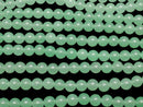 Pastel Green Jade Round 6mm 1strand beads (aprx.15inch / 36cm)