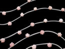 [Video] Pink Opal Rose 8 mm half or 1 strand (Approx 12 pcs)