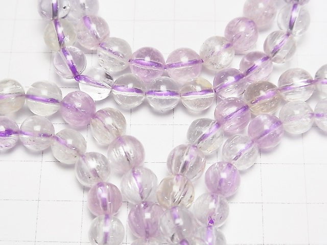 [Video] Afghanistan Kunzite AAA Round 8mm 1strand (Bracelet)