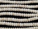 Magnesite  Rondelle 8x8x4mm 1strand beads (aprx.15inch/37cm)