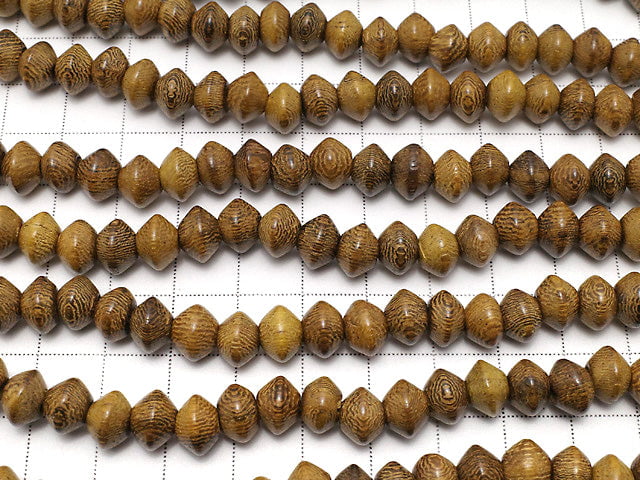 Wood Beads  Rondelle 9x9x6mm 1strand beads (aprx.15inch/38cm)