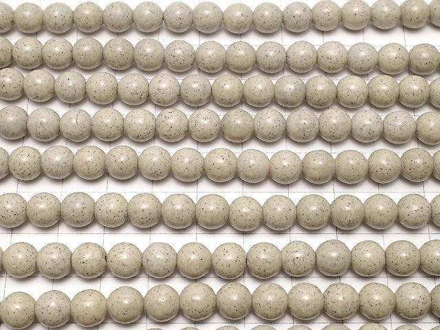[Video] Taiwan Hokutolite Round 8 mm 1/4 or 1strand beads (aprx.15 inch / 36 cm)