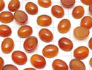 Carnelian AAA Oval  Cabochon 10x8mm 5pcs