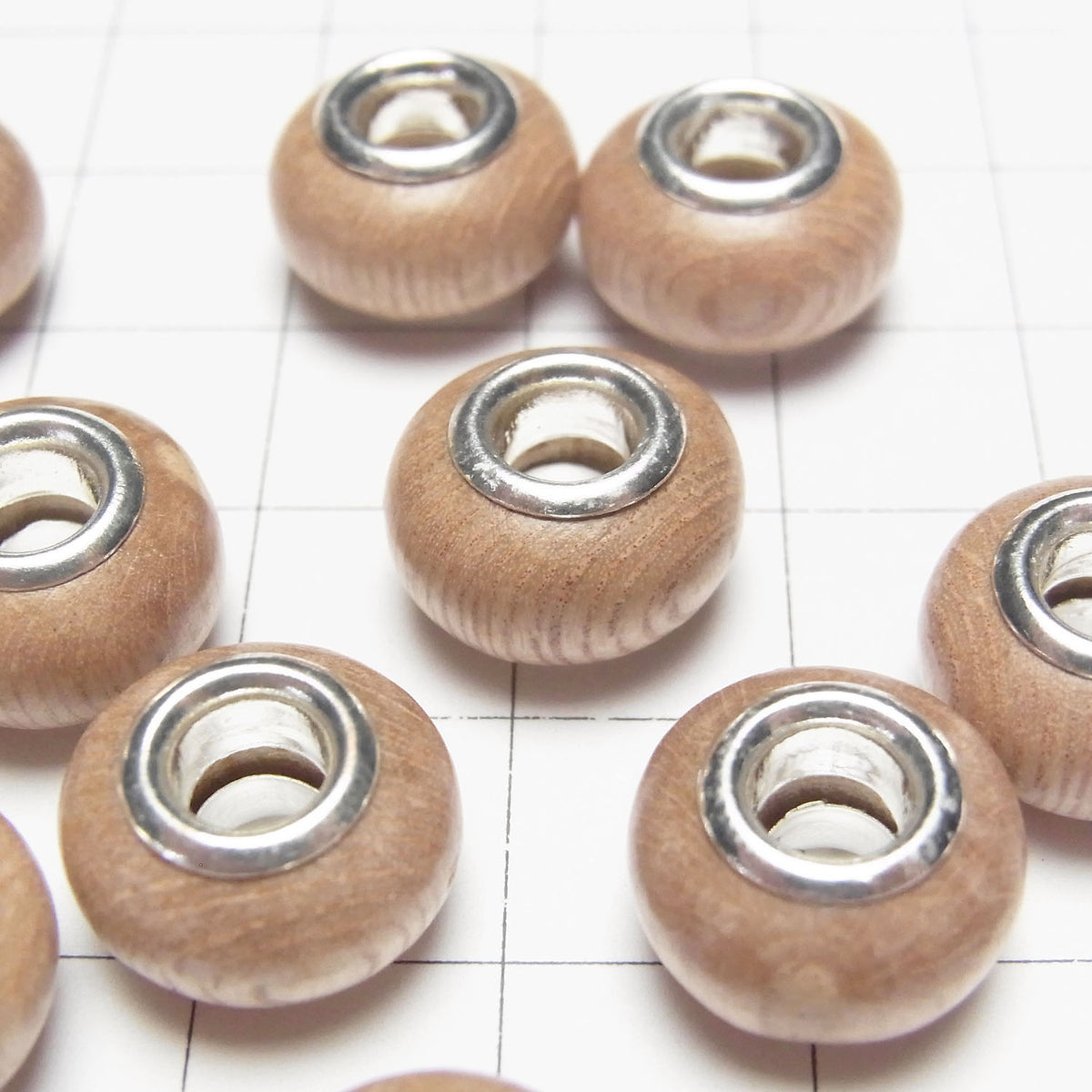 Rosewood Rondelle 14mm [5mm Hole] 5pcs