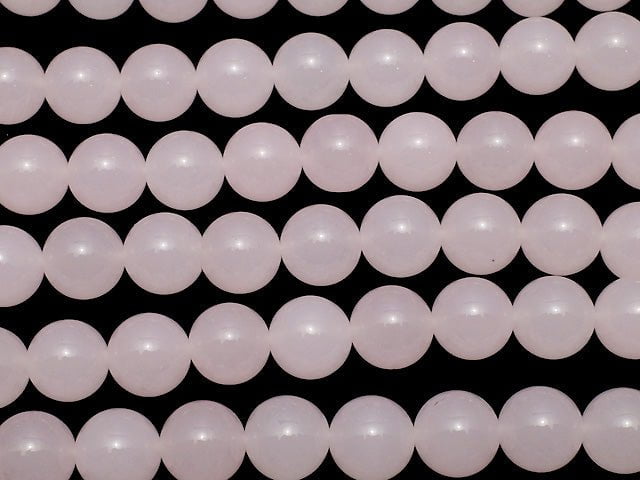 Light Pink Jade Round 12mm 1strand beads (aprx.15inch / 36cm)