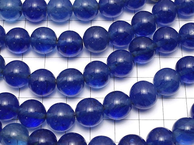 Blueberry Quartz Glass  Round 12mm 1strand beads (aprx.14inch/35cm)