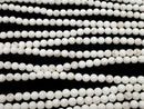 Magnesite  Round 4mm 1strand beads (aprx.15inch/37cm)