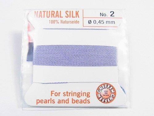 Griffin Cord (Silk Bead Cord Thread) [0.30mm-0.70mm] Lilac 1pc