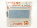 Griffin Cord (Silk Bead Cord Thread) [0.75mm-1.05mm] Turquoise 1pc