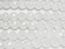 [Video]Cracked Crystal 32Faceted Round 8mm 1strand beads (aprx.15inch/38cm)