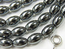 1strand $4.79! Hematite  Rice 8x5mm x5mm  1strand beads (aprx.15inch/36cm)