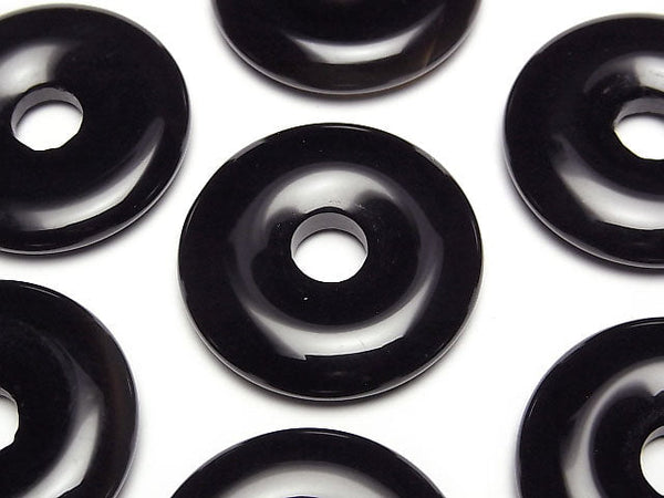 2pcs $5.79! Onyx Coin (Donut) 30 x 30 x 5 mm 2 pcs