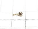[Video] [Japan] Champagne color Diamond AAA Round Faceted 3x3mm Pendant [18K Yellow Gold]