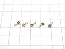 [Video] [Japan] Champagne color Diamond AAA Round Faceted 3x3mm Pendant [18K Yellow Gold]