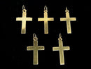 14KGF Charm 21.5 x 12.5 mm Cross 1 pc $5.79