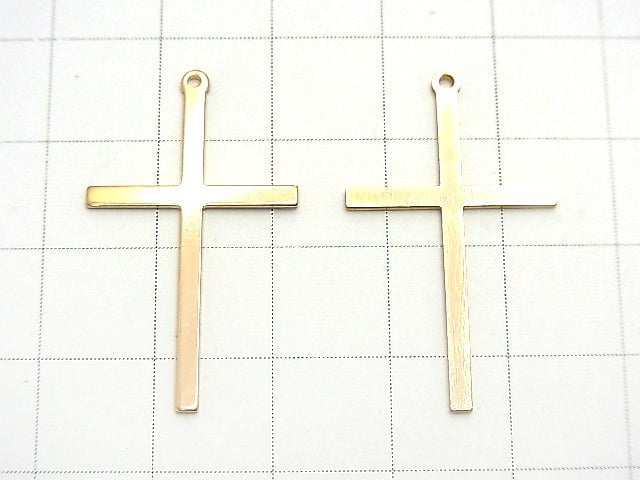 14KGF Charm 30x17.5mm Cloth 1pc $5.79