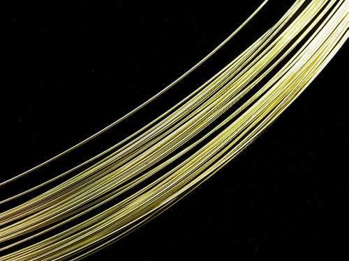 [18K Yellow Gold] Gauge Wire 0.35mm 50cm
