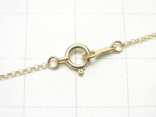 [Video][K10 Yellow Gold] Rolo Chain 1mm [40cm][45cm] Necklace 1pc
