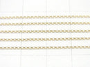 [Video][K10 Yellow Gold]Rolo Chain 1mm [40cm][45cm]Necklace 1pc