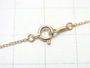 [Video][K10 Yellow Gold] Cable Chain NO.1 0.85mm [40cm][45cm][50cm] Necklace 1pc