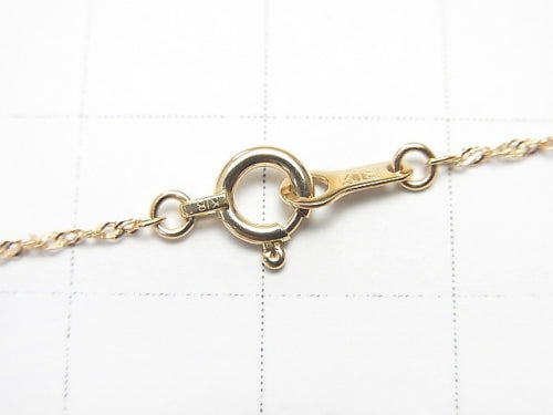 [Video][18K Yellow Gold] Designer Chain 1mm [40cm][45cm] Necklace 1pc