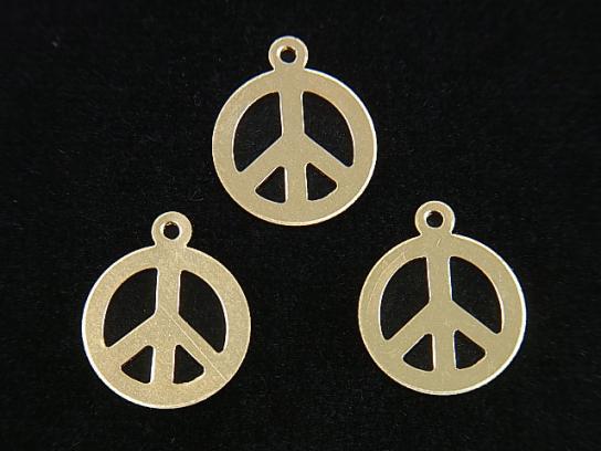 14KGF Charm 13.5 x 11.5 mm piece 1 pc